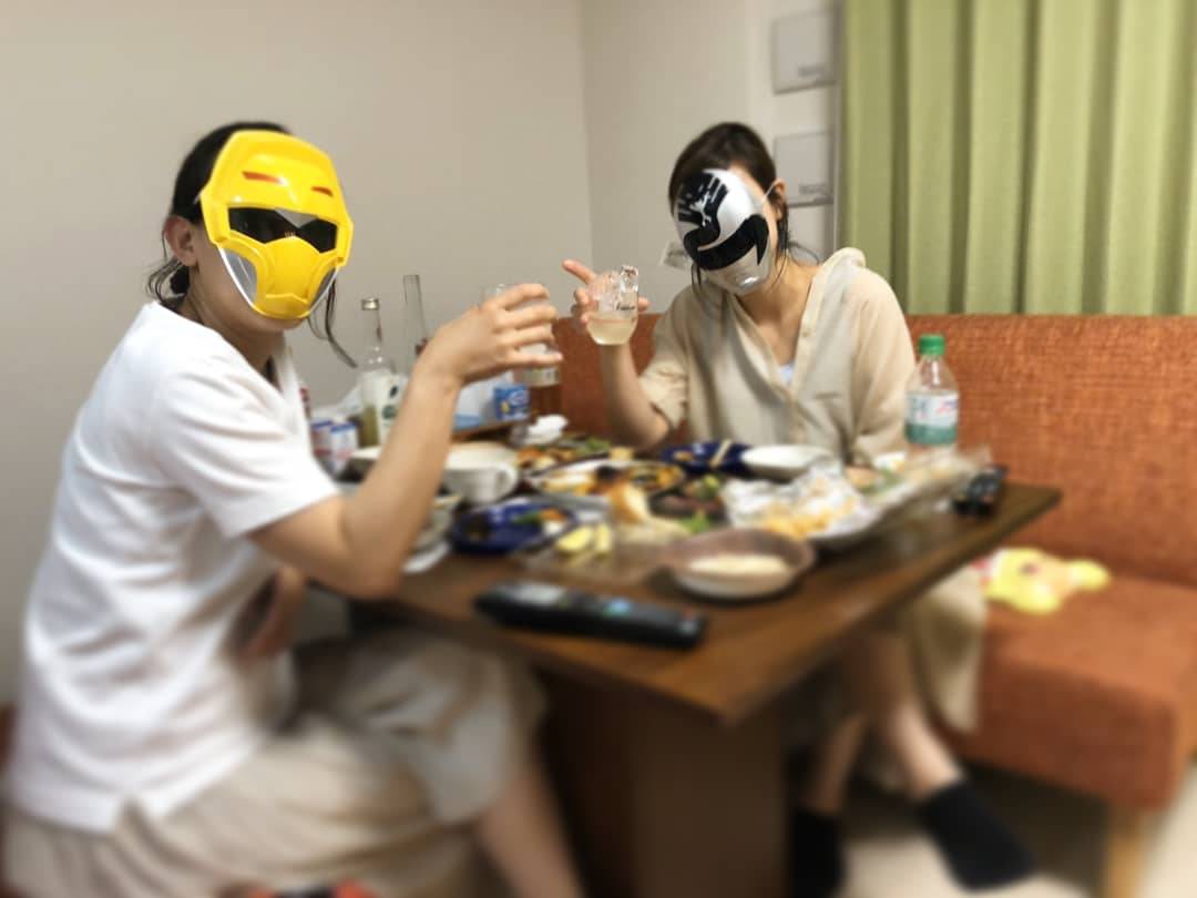 酒飲み2人