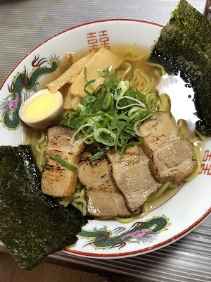 友達の手作りラーメン