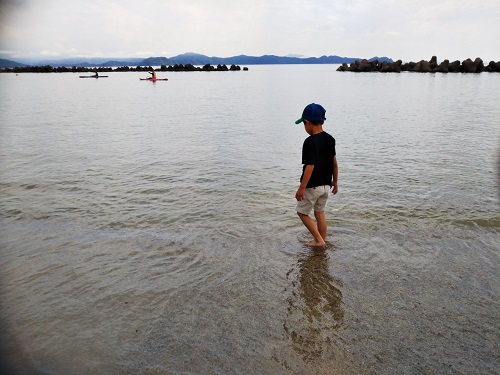 小浜の海