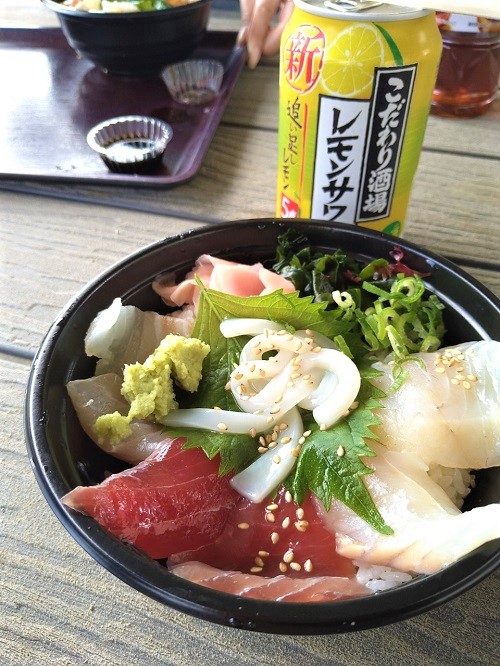 漬け海鮮丼