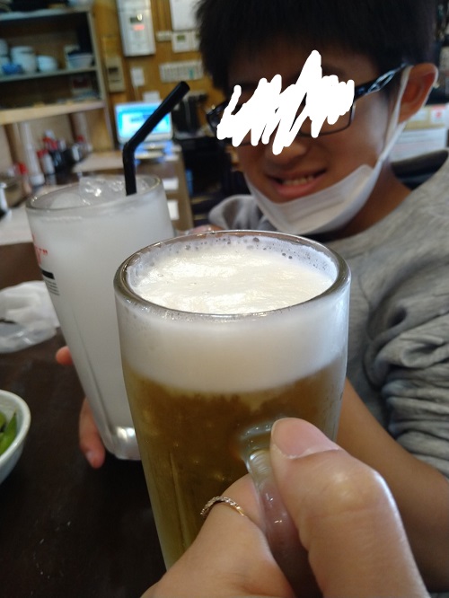 昼ビール