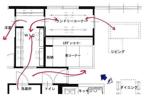 S様邸　間取り