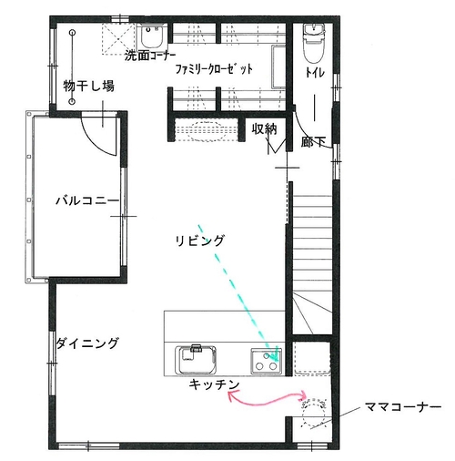 F様邸間取り