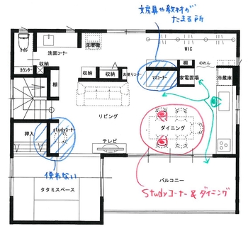 子どもが勉強する場所