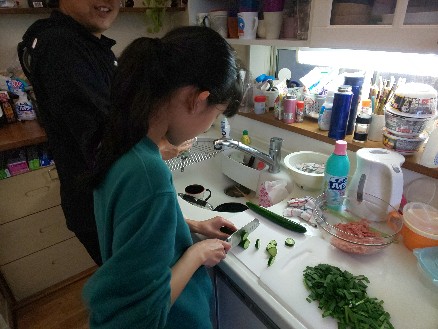 母の日夕飯をプレゼント