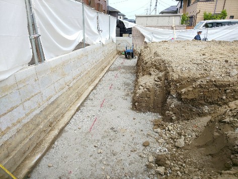 現場の残土